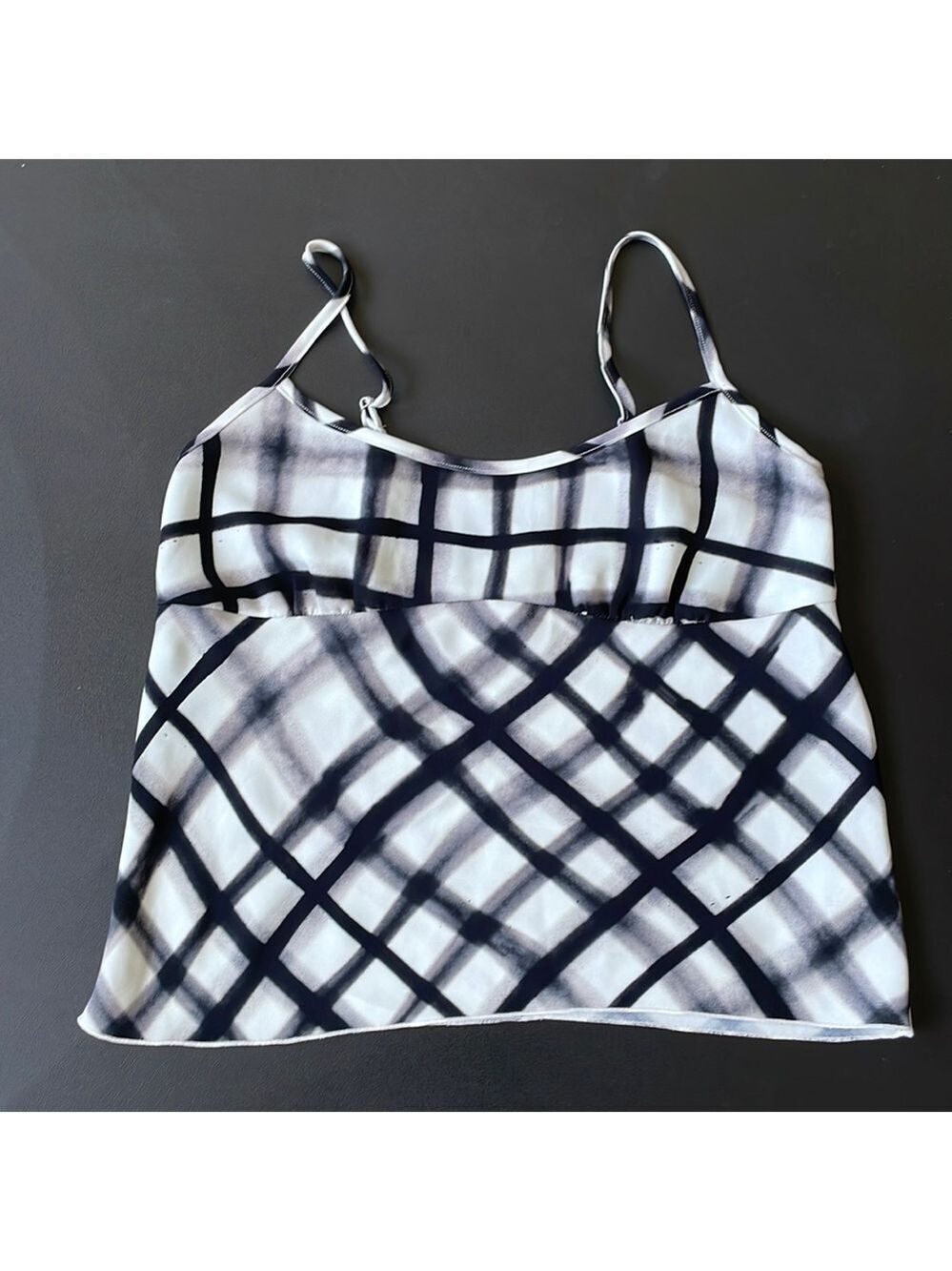 VGC Wilfred Free Black / White Cropped Tank - Size XS